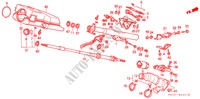 COLUMNA DE DIRECCION(2)(INCLINACION) para Honda CIVIC LX 4 Puertas 5 velocidades manual 1988