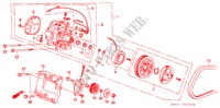 COMPRESOR(MATSUSHITA) para Honda CIVIC LX 4 Puertas 5 velocidades manual 1988