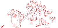MULTIPLE DE ESCAPE(3) para Honda ACCORD LX 4 Puertas 5 velocidades manual 1993