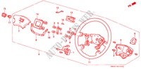 VOLANTE DE DIRECCION(1) para Honda ACCORD LX 4 Puertas 5 velocidades manual 1990