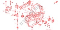 ALOJAMIENTO DE EMBRAGUE para Honda ACCORD COUPE DX 2 Puertas 5 velocidades manual 1997