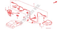 UNIDAD SRS(2) para Honda ACCORD COUPE DX 2 Puertas 5 velocidades manual 1995