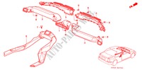 VENTILACION/CONDUCTO para Honda ACCORD COUPE LX 2 Puertas 5 velocidades manual 1994