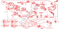 INTERRUPTOR COMBINACION(1) para Honda ACCORD LX 4 Puertas 5 velocidades manual 1994