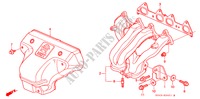 MULTIPLE DE ESCAPE(VTEC) para Honda ACCORD EX 4 Puertas 5 velocidades manual 1996