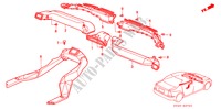 VENTILACION/CONDUCTO para Honda ACCORD EX 4 Puertas 5 velocidades manual 1995