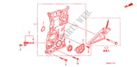CAJA DE CADENA(2.0L) para Honda CIVIC SI 4 Puertas 6 velocidades manual 2007