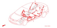 CONJUNTO DE ALAMBRES(3) para Honda CIVIC EX 4 Puertas 5 velocidades manual 2007