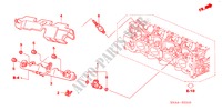 INYECTOR DE COMBUSTIBLE(1.8L) para Honda CIVIC EX 4 Puertas 5 velocidades manual 2008