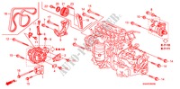 MENSULA DE ALTERNADOR(1.8L) para Honda CIVIC EX 4 Puertas 5 velocidades manual 2007