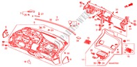 PANEL DE INSTRUMENTO para Honda CIVIC EX 4 Puertas 5 velocidades manual 2007