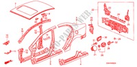 PANELES EXTERIORES/PANEL TRASERO para Honda CIVIC LX 4 Puertas 5 velocidades manual 2006