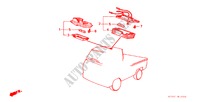 LUZ INTERIOR para Honda ACTY TRUCK DX 2 Puertas 5 velocidades manual 1987