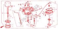 CARBURADOR para Honda ACTY VAN DX PANEL VAN 5 Puertas 4 velocidades manual 1987