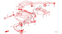 CUBIERTA CULATA CILINDRO/ CUBIERTA DE RESPIRADERO para Honda ACTY VAN DX 5 Puertas 4 velocidades manual 1987