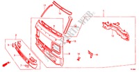 PANEL DELANTERO para Honda ACTY VAN DX PANEL VAN 5 Puertas 5 velocidades manual 1987