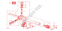 CAJA ENGRANAJE DIRECCION (B,D,F,G,S,W,X) para Honda QUINTET DX 5 Puertas 5 velocidades manual 1983