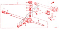 CAJA ENGRANAJE DIRECCION(E,T) para Honda QUINTET DX 5 Puertas 5 velocidades manual 1983