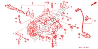 ALOJAMIENTO TRANSMISION (DOHC) para Honda CIVIC COUPE 1.6VTI VTEC 2 Puertas 5 velocidades manual 1999