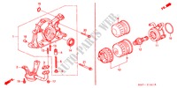 BOMBA DE ACEITE/COLADOR DE ACEITE (DOHC) para Honda CIVIC COUPE VTI-R 2 Puertas 5 velocidades manual 2000