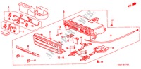 CONTROL DE CALEFACTOR(LH) para Honda CIVIC COUPE 1.6ILS 2 Puertas 5 velocidades manual 1996