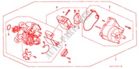 DISTRIBUIDOR(HITACHI) para Honda CIVIC COUPE EX 2 Puertas 5 velocidades manual 2000