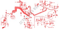 LINEAS DE FRENO(ABS) (LH) para Honda CIVIC COUPE 1.6ISR VTEC 2 Puertas 5 velocidades manual 1998