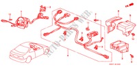 UNIDAD SRS(LH) para Honda CIVIC COUPE 1.6VTI VTEC 2 Puertas 5 velocidades manual 1999