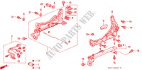 ASIENTO DEL. (IZQ.) (LH) (2) para Honda CIVIC 1.4IS 3 Puertas 5 velocidades manual 1998