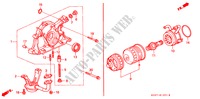 BOMBA DE ACEITE/COLADOR DE ACEITE (DOHC VTEC) para Honda CIVIC 1.6VTI 3 Puertas 5 velocidades manual 1997