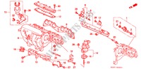 MULTIPLE DE ADMISION (SOHC VTEC) para Honda CIVIC 1.5ILS 3 Puertas 5 velocidades manual 1997