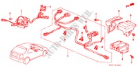 UNIDAD SRS(LH) para Honda CIVIC 1.5I 3 Puertas 5 velocidades manual 1998