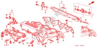 MULTIPLE DE ADMISION (DOHC VTEC) para Honda CIVIC 1.6VTI 3 Puertas 5 velocidades manual 2000