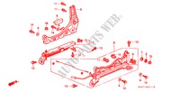 ASIENTO DEL.(2)(DER.) para Honda CIVIC 1.4IS 4 Puertas 5 velocidades manual 2000