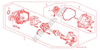 DISTRIBUIDOR(HITACHI) para Honda CIVIC 1.4I 4 Puertas 5 velocidades manual 1997