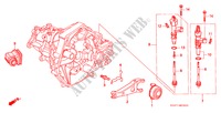 LIBERADOR DE EMBRAGUE(SOHC) para Honda CIVIC 1.4IS 4 Puertas 5 velocidades manual 2000