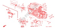 SOPORTE ALTERNADOR para Honda ODYSSEY EXL 5 Puertas 5 velocidades automática 2003