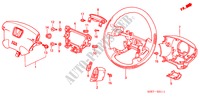 VOLANTE DE DIRECCION(SRS)('02 ) para Honda ODYSSEY EXI 5 Puertas 5 velocidades automática 2002