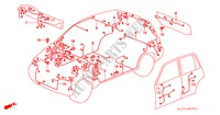 CONJUNTO DE ALAMBRES(RH) para Honda CR-V RVI 5 Puertas 5 velocidades manual 2000