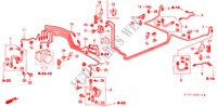 LINEAS DE FRENO(ABS) (LH) para Honda CR-V RVSI 5 Puertas 5 velocidades manual 2000