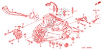 ALOJAMIENTO TRANSMISION para Honda CR-V RVI 5 Puertas 5 velocidades manual 2001