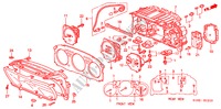 INDICADOR DE COMBINACION COMPONENTES para Honda CR-V RVSI 5 Puertas 5 velocidades manual 2001