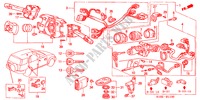 INTERRUPTOR COMBINACION(LH) para Honda CR-V RVSI        NORWAY 5 Puertas 5 velocidades manual 2001