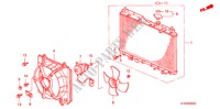 RADIADOR para Honda CR-V RVSI 5 Puertas 5 velocidades manual 2001