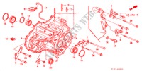 ALOJAMIENTO TRANSMISION para Honda ACCORD 2.3IES 4 Puertas 4 velocidades automática 2001