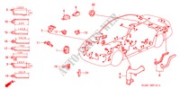 BANDA DE JUEGO DE CABLES/SOPORTE para Honda ACCORD 2.0ILS 4 Puertas 5 velocidades manual 2000