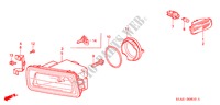 LUZ DE COMBINACION para Honda ACCORD 2.0ILS 4 Puertas 5 velocidades manual 2000