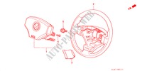 VOLANTE DE DIRECCION(SRS) (2) para Honda ACCORD TYPE R 4 Puertas 5 velocidades manual 2000