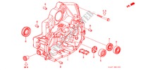 ALOJAMIENTO DE EMBRAGUE(SOHC) para Honda CIVIC AERODECK 1.5IVT 5 Puertas 5 velocidades manual 1998