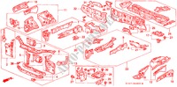 CONTENCION DELANTERA para Honda CIVIC AERODECK 1.4IS 5 Puertas 5 velocidades manual 1998